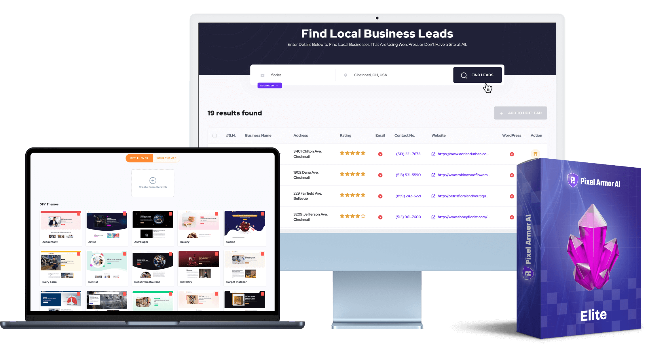 Dashboard PixelArmorAI – Sistem Agency